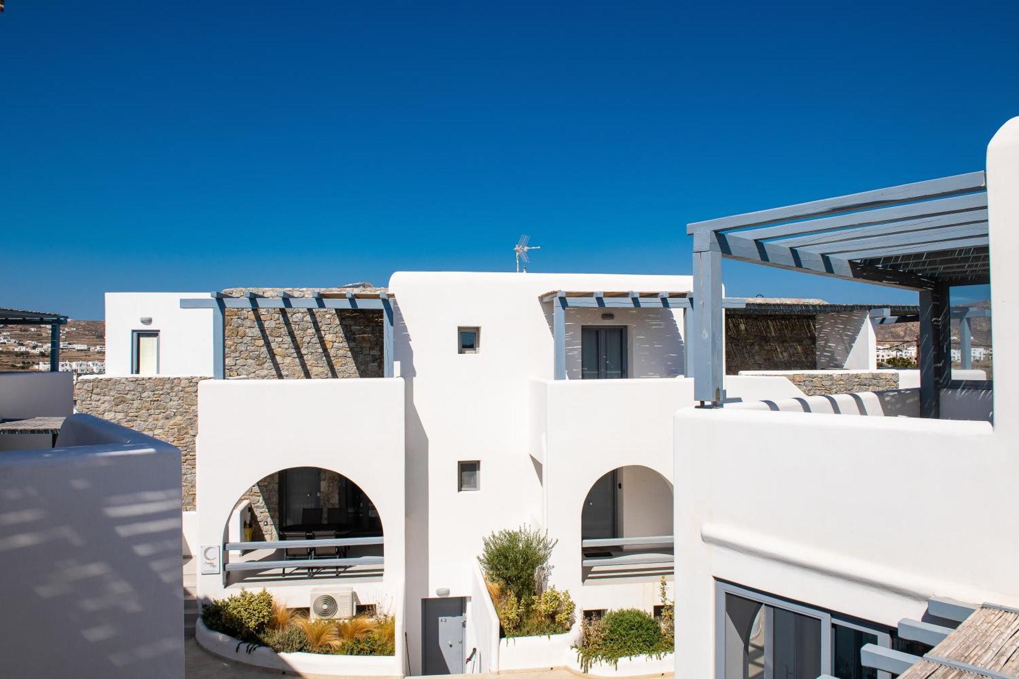 Hosting Moments Private Pool Holiday Home Ano Mera Eksteriør billede